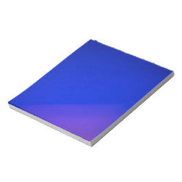 Bloco De Notas Um caderno com gradiente azul elegante e brilhante