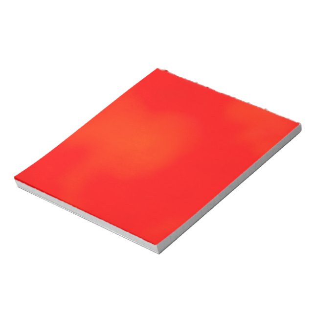 Bloco De Notas Um caderno vermelho vibrante com um desenho sutil (Invertido)
