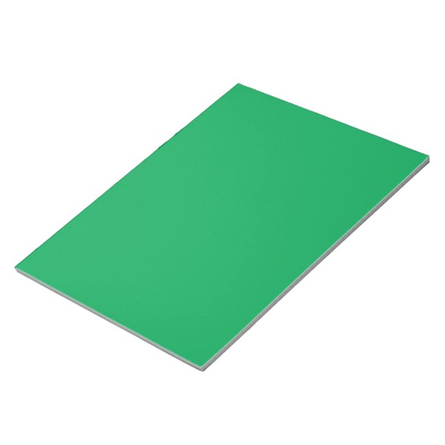 Bloco De Notas um fundo verde e uma borda branca (Inclinado)