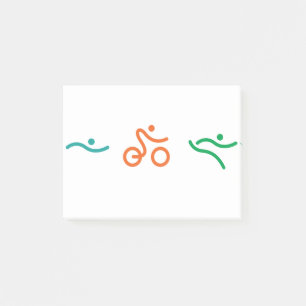 Bloco De Notas Um presente Triathlon excelente para seu amigo ou 