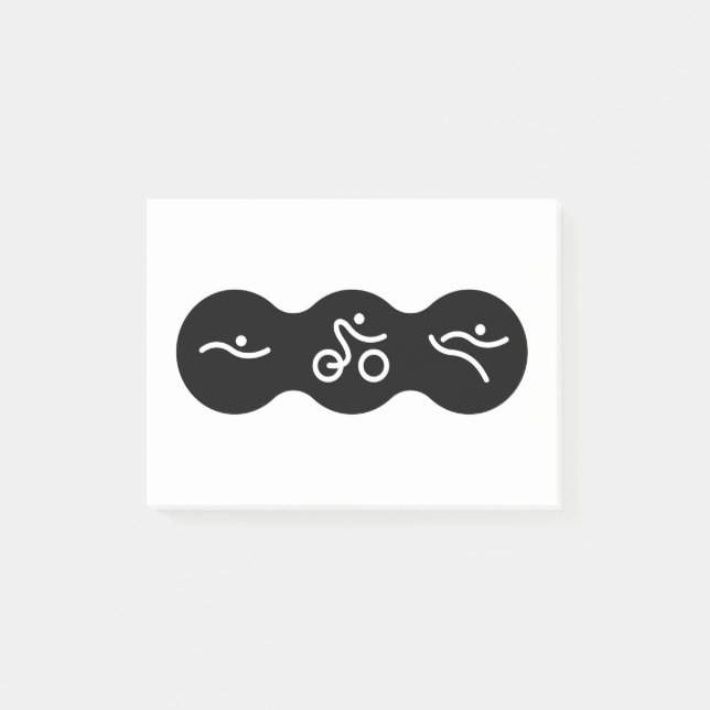 Bloco De Notas Um presente Triathlon excelente para seu amigo ou  (Frente)