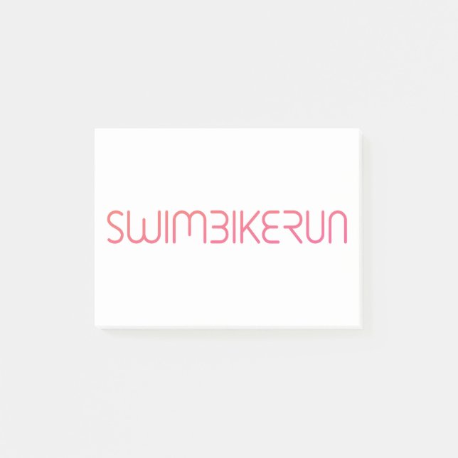 Bloco De Notas Um presente Triathlon excelente para seu amigo ou  (Frente)