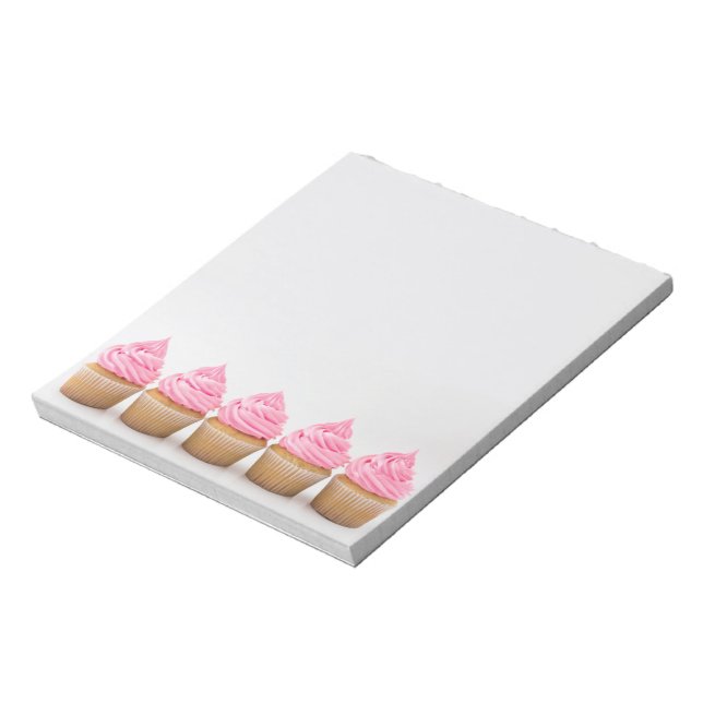 Bloco De Notas Um Quinteto de Cupcakes (Invertido)