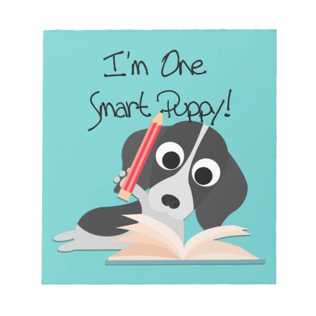 Bloco De Notas Um Smart Puppy (Frente)
