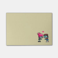 Uma bela ilustração do Casal Zombie