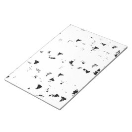 Bloco De Notas uma foto branca e preta de gotas de chuva