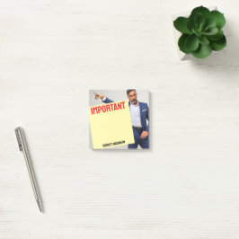 Bloco De Notas Uma mensagem do seu chefe