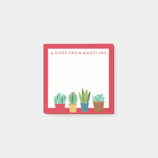 Bloco De Notas Uma multidão de cactus