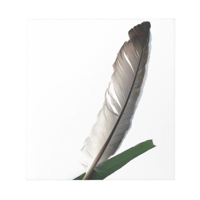 Bloco De Notas Uma pena (Frente)