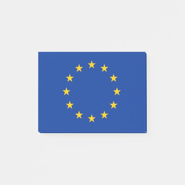 Bloco De Notas união europeia (Frente)