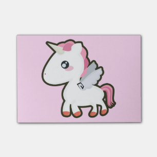 Bloco De Notas Unicórnio de Kawaii