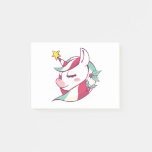 Bloco De Notas Unicórnio de Natal