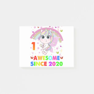 Bloco De Notas Unicórnio primeiro aniversario Unicórnio Cutie G