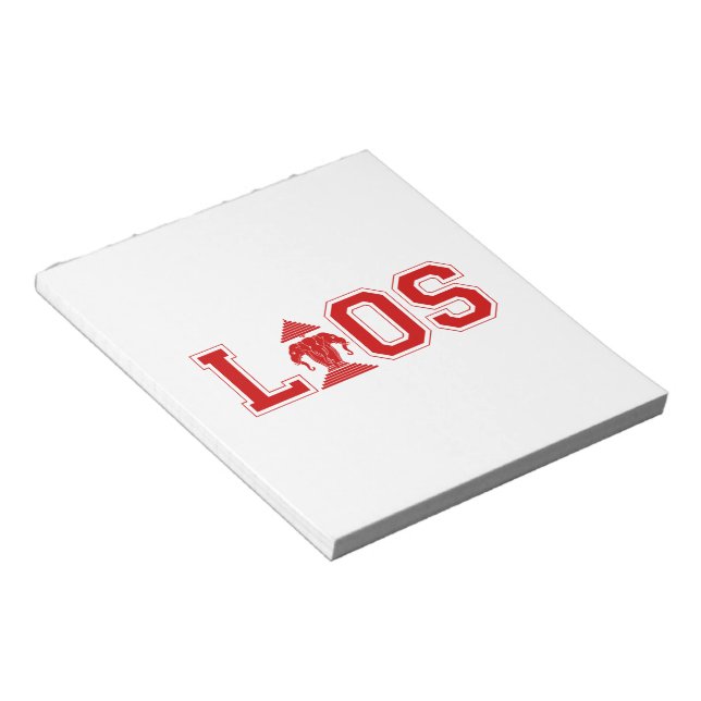 BLOCO DE NOTAS UNIVERSIDADE LAOS (Inclinado)