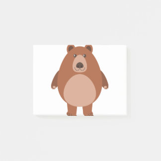 Bloco De Notas Urso bonito