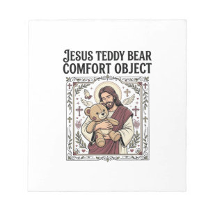 Bloco De Notas Urso de pelúcia Jesus Objeto de conforto Urso de p
