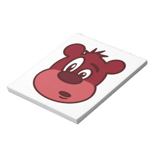 BLOCO DE NOTAS URSO ENGRAÇADO