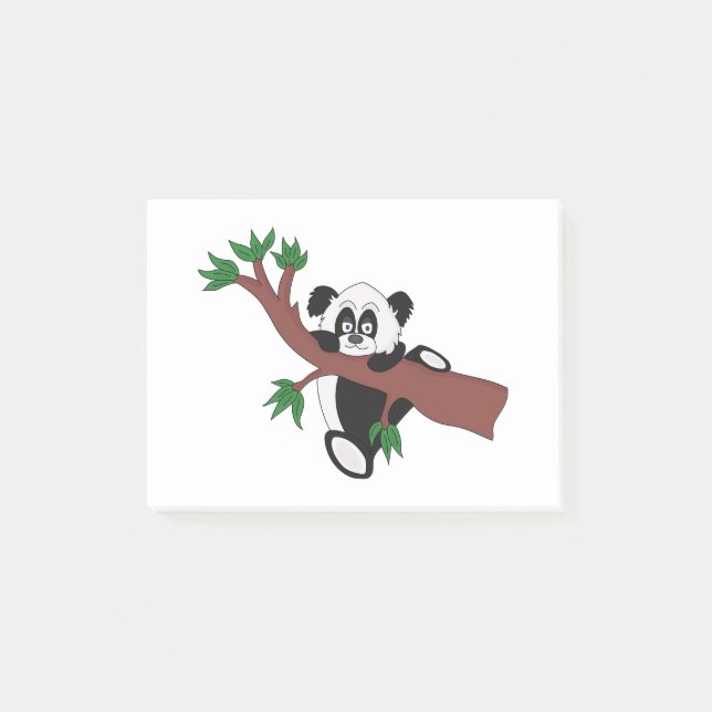 Bloco De Notas Urso Panda Fofo (Frente)