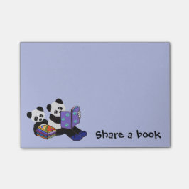 Bloco De Notas Ursos de panda Storytime
