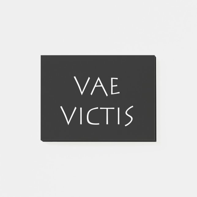 Bloco De Notas Vae vitims (Frente)