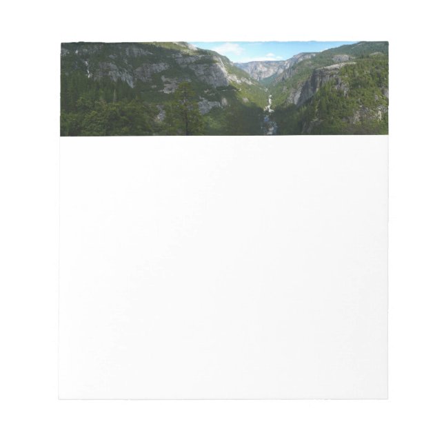 Bloco De Notas Vale de Yosemite no Parque Nacional de Yosemite (Frente)