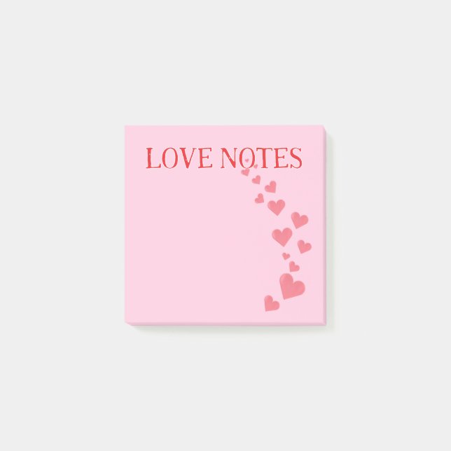 Bloco De Notas Valentine's Notes | Love Notes Notes (Frente)