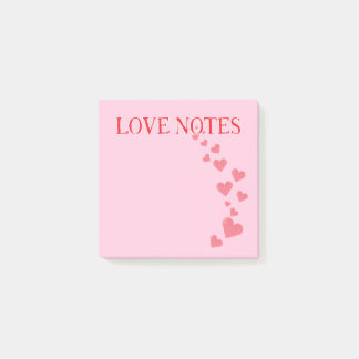Bloco De Notas Valentine's Notes | Love Notes Post-It Notes