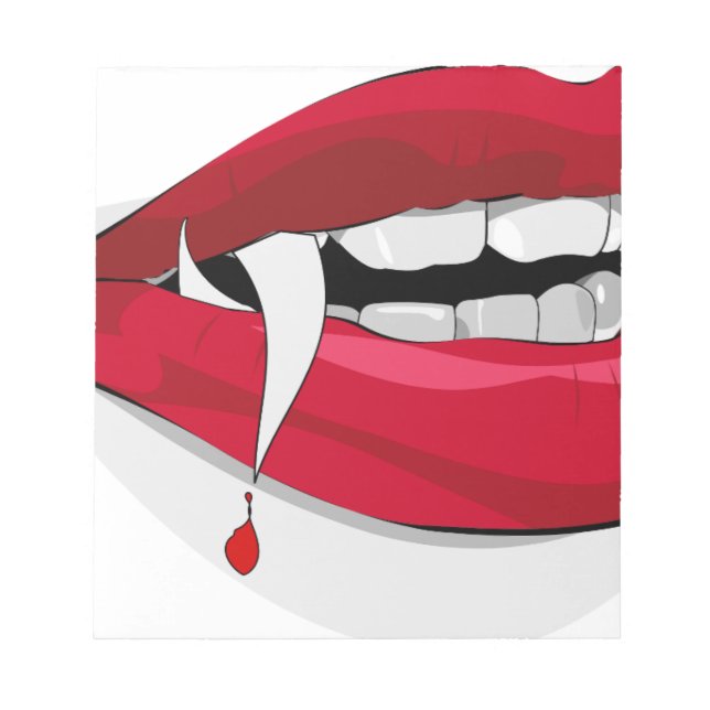 Bloco De Notas vampiro (Frente)