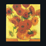 Bloco De Notas Van Gogh 15 Girassóis<br><div class="desc">Van Gogh 15 Girassóis</div>
