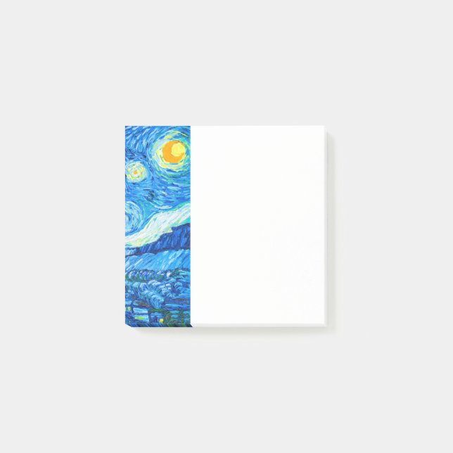 Bloco De Notas Van Gogh Starry Night (Frente)