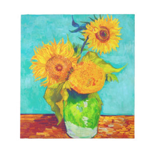 Bloco De Notas Van Gogh Sunflower