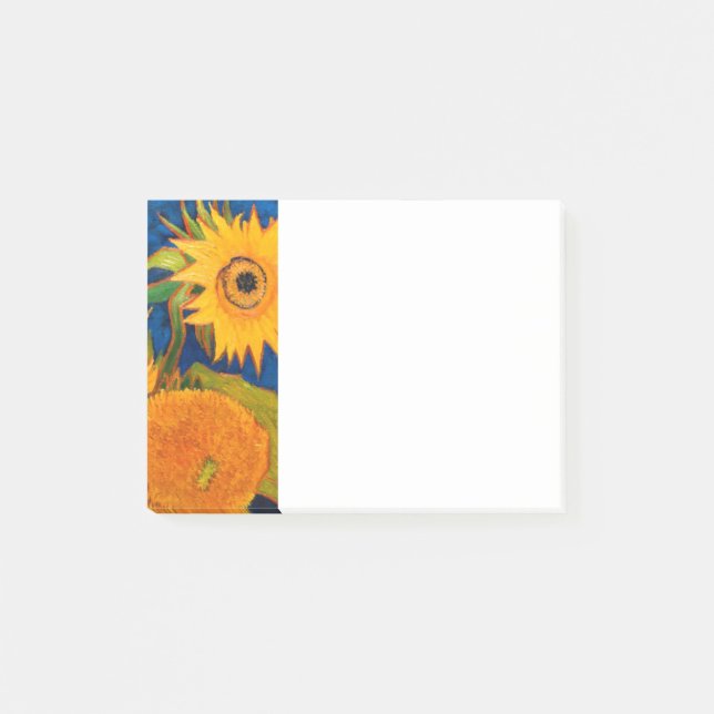 Bloco De Notas Van Gogh Sunflower (Frente)