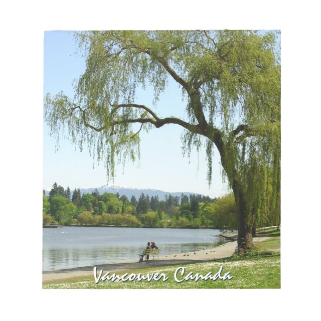 Bloco De Notas Vancouver Notepad Personalizado Vancouver Souvenir (Frente)