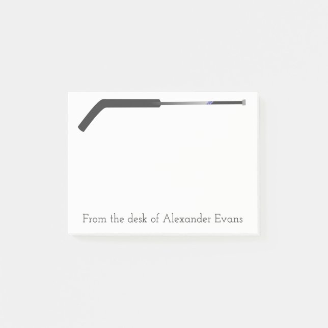 Bloco De Notas Vara de hóquei Goaly (Frente)