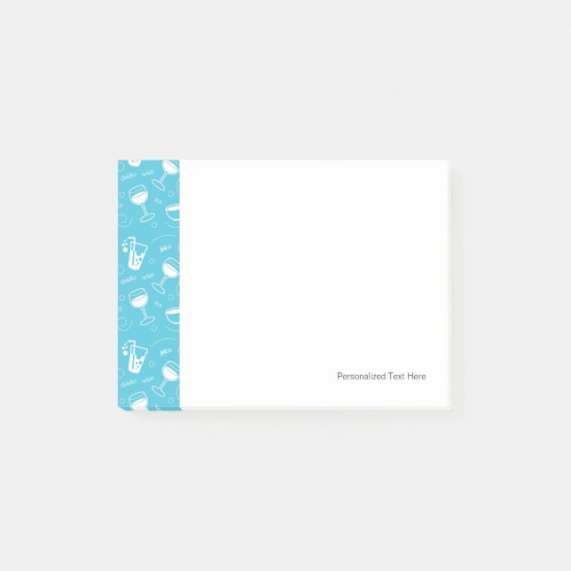 Bloco De Notas Várias bebidas (Frente)