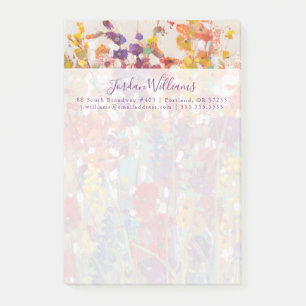 Bloco De Notas Variedade de Flores