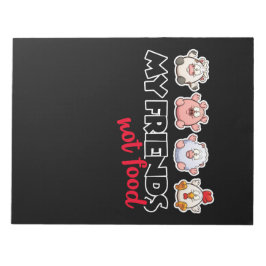 Bloco de notas vegan