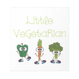 Bloco De Notas Vegetariano pequeno