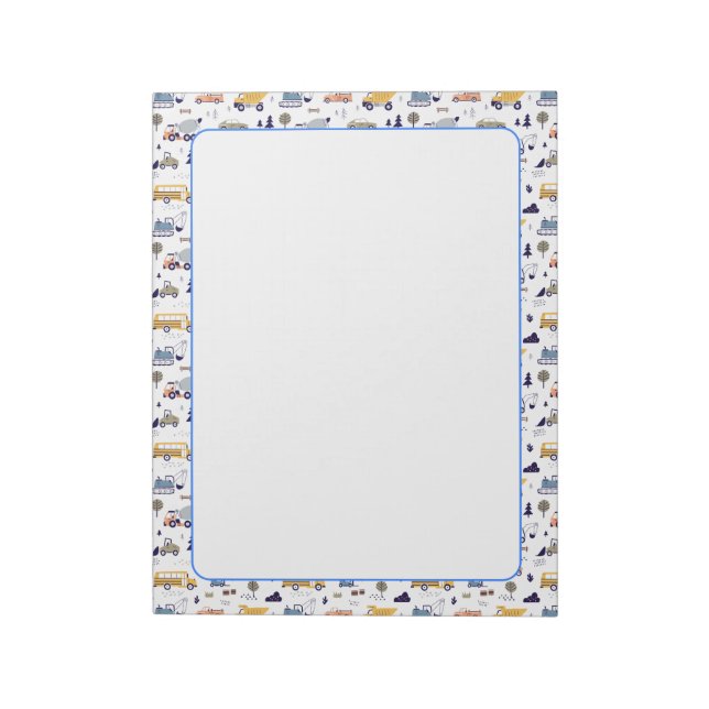 Bloco De Notas Veículos Ameaçados (Invertido)