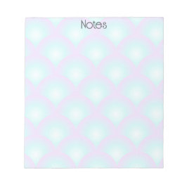 Bloco de Notas Vela Azul Ombre