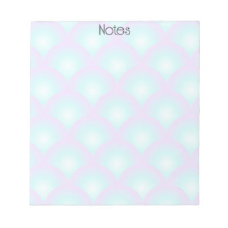 Bloco de Notas Vela Azul Ombre