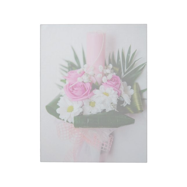 Bloco De Notas Vela batismo (Invertido)