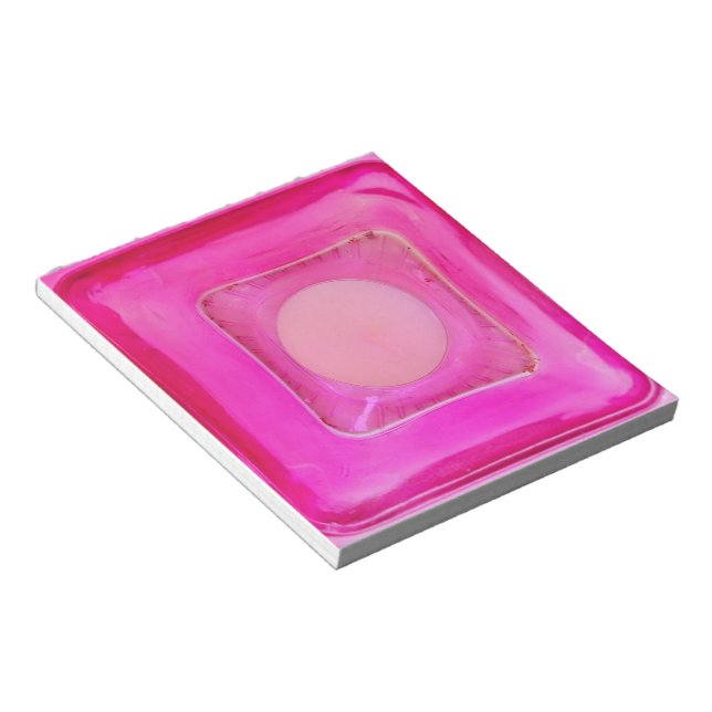 Bloco De Notas Vela, Luz de Amor Rosa Suave (Inclinado)