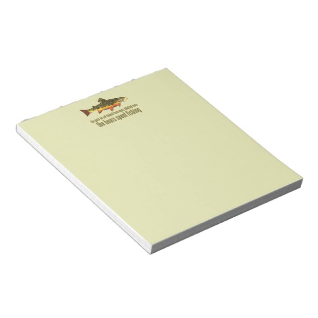 Bloco De Notas Velha Pesca (Inclinado)