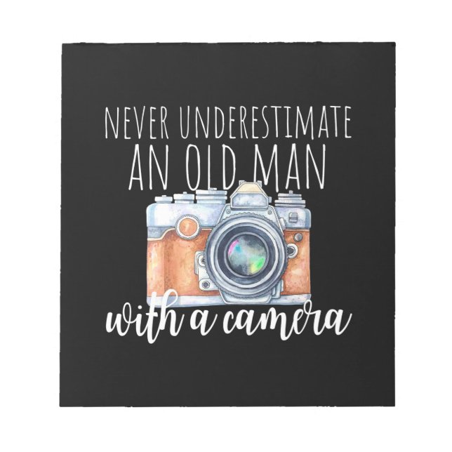 Bloco De Notas Velho Com Câmera (Frente)