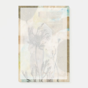Bloco De Notas Vellum Floral II