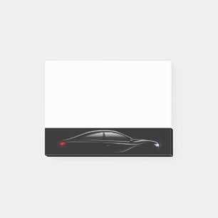 Bloco De Notas Vendedor de Automóveis Desportivos