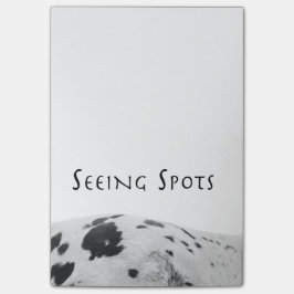 Bloco De Notas Vendo post-it dos pontos