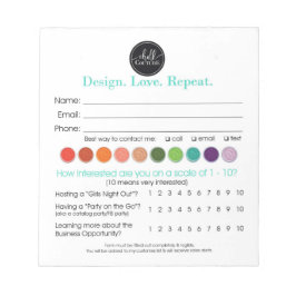 Bloco De Notas Vendor Leads Chalk Couture Drawing Booking Recruit