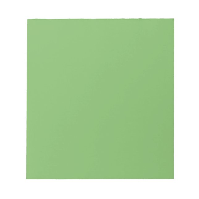 Bloco De Notas Verde-borda (cor sólida) (Frente)
